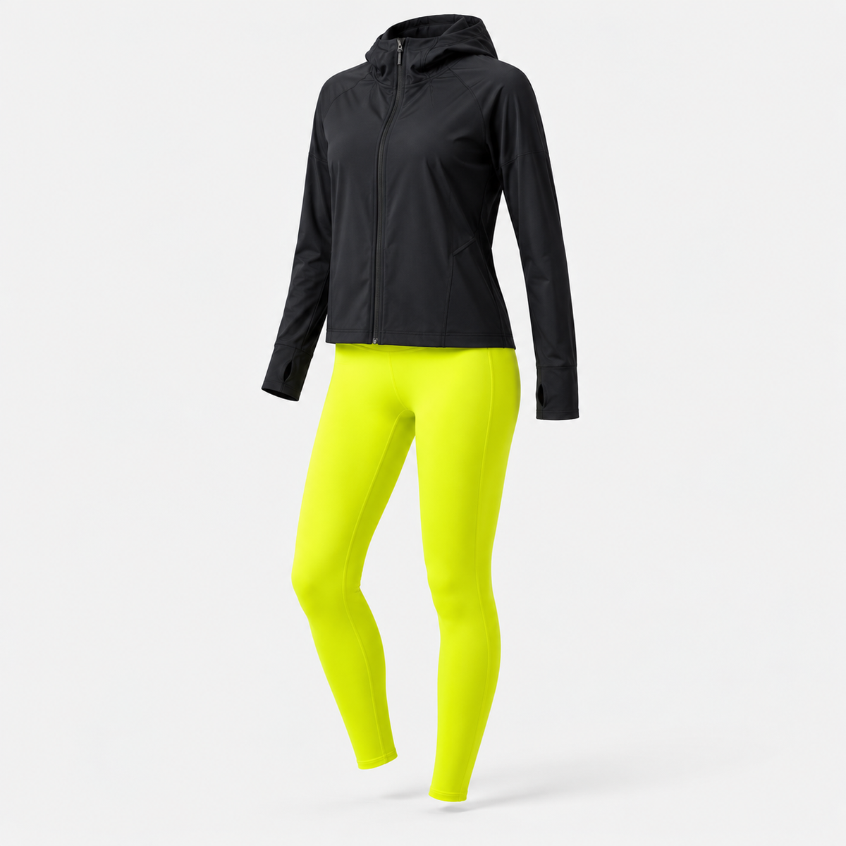 neon lime leggings