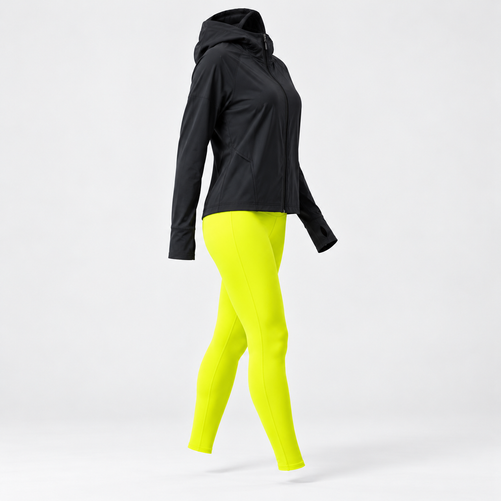 neon lime leggings