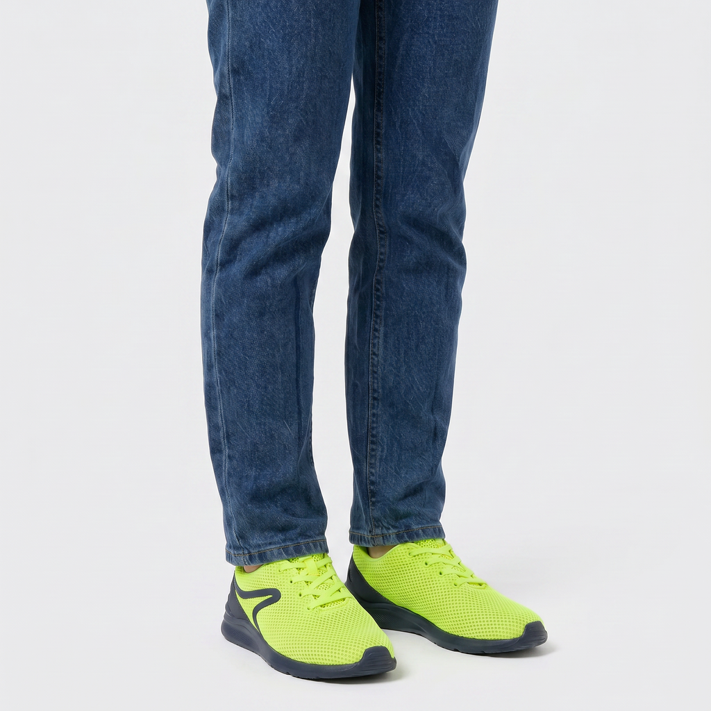 unisex shoes with breathable mesh, cushioning
