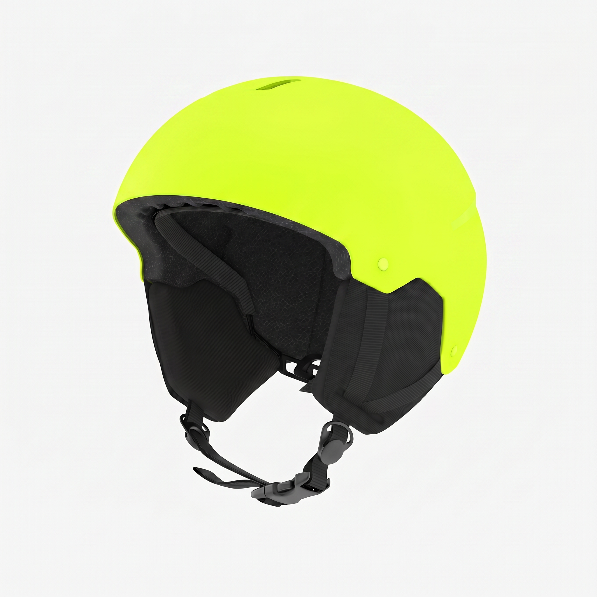 ski helmet neon yellow